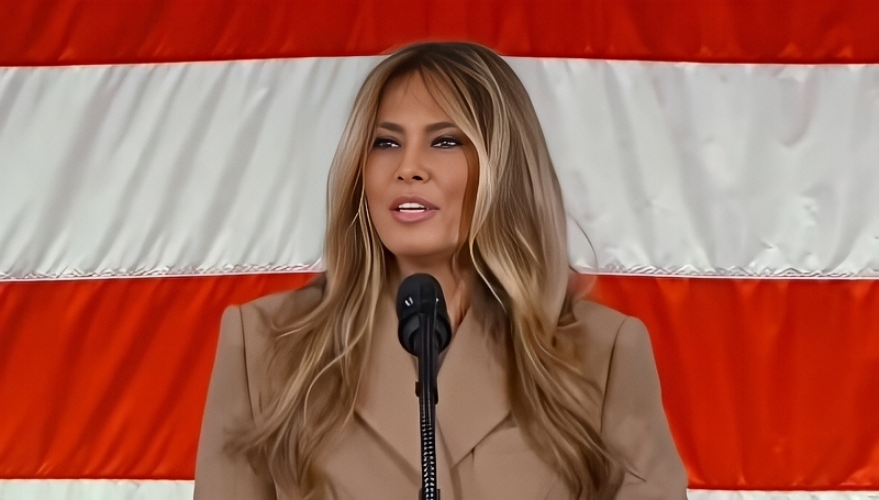 Melania Trump at Fort Bragg - ABC News 4 - YouTube