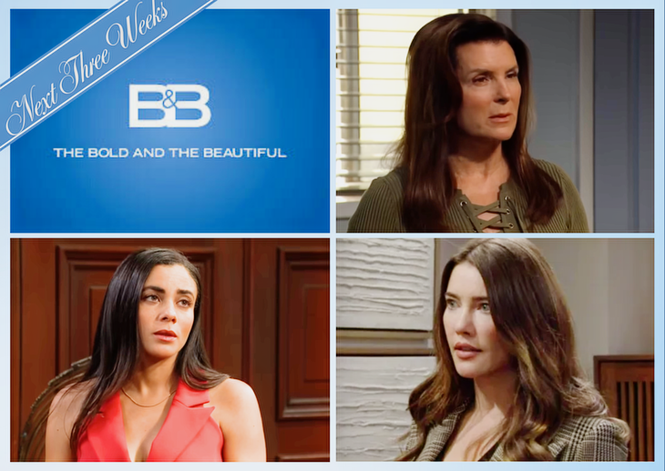 The Bold And The Beautiful Next 3 Weeks: Sheila’s Suspicion, Daphne’s Ultimatum, Steffy’s Fury & Who Knew Eric Was A Such A Traitor?!