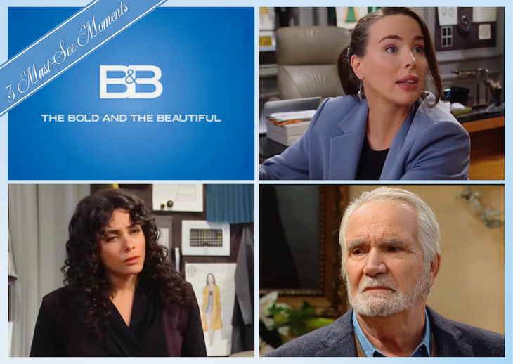 The Bold And The Beautiful Spoilers: 3 Must-See Moments - Week Of March 2