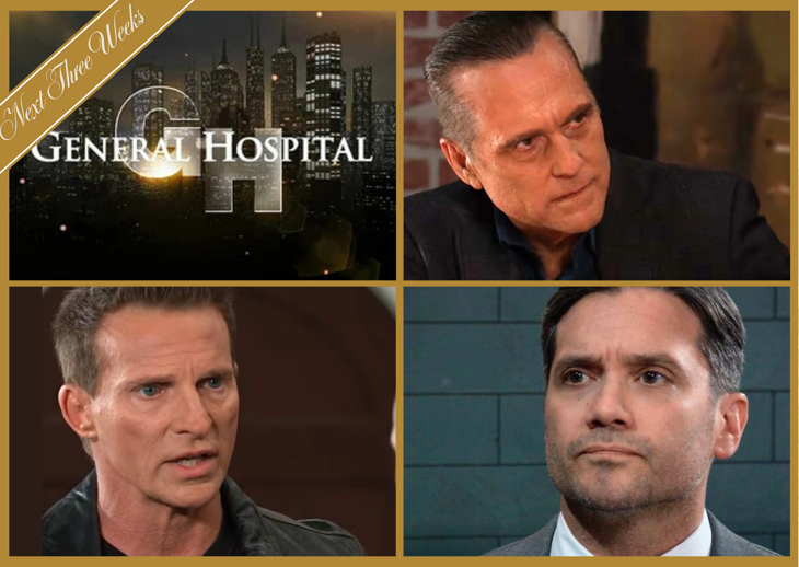 General Hospital Next 3 Weeks: Sonny Confesses, Dante & Liz Date, Rocco’s Mess, Jason’s Goodbye Buildup & Kai’s New Gig