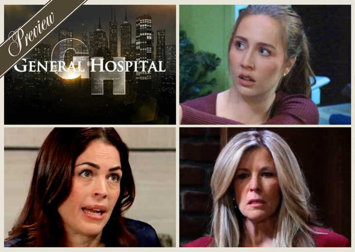 'General Hospital' Spoilers Preview Friday, March 6: Joss Rats On Carly, Britt's Unwelcome Visitor, Lulu Confesses, Liesl Intervenes