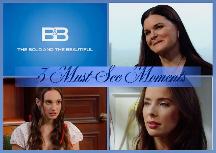 The Bold And The Beautiful Spoilers: 3 Must-See Moments - Week Of March 9