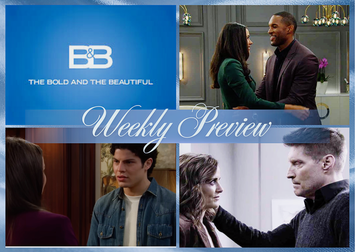 The Bold and the Beautiful Preview Week of March 23: Lovers Busted, Moonlight Swim, Marital Romance