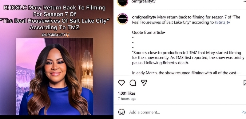 Mary's Return - via @omfgrealitytv - Instagram