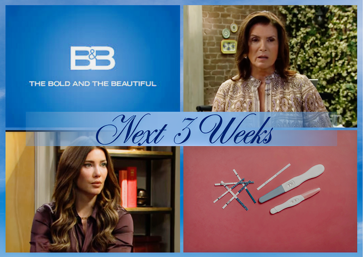 The Bold And The Beautiful Spoilers Next 3 Weeks: Sheila’s Suspicions, Steffy’s Concerns, A Pregnancy Test