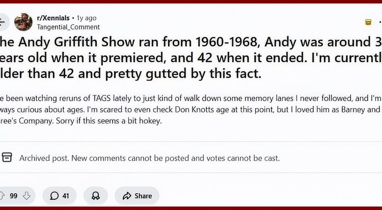 An interesting social media discussion – Reddit