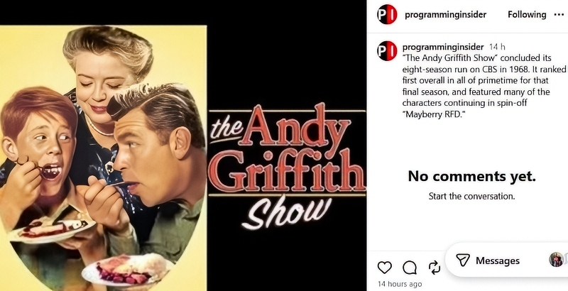 Post about ''Mayberry' @programminginsider - Instagram