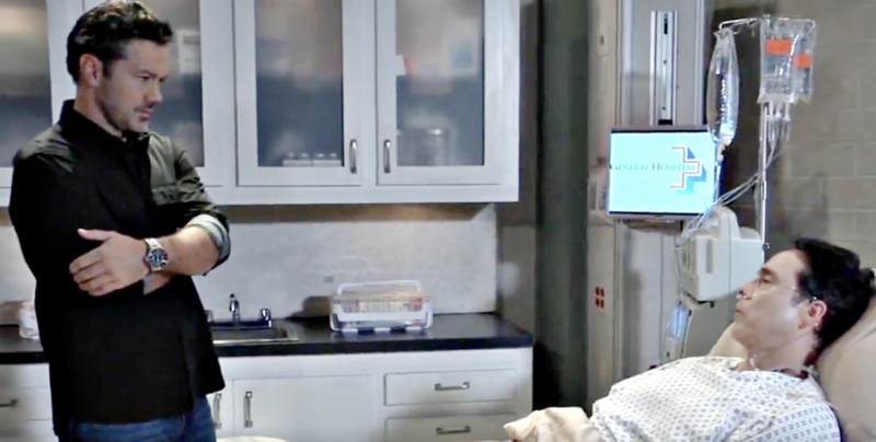 'General Hospital' Recap Thursday, April 2: Cassius Visits Cullum, Pascal Explodes At Lucas, Sonny Strategizes