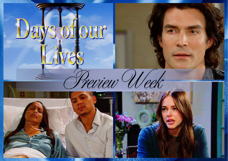 Days Of Our Lives’ Preview Week Of April 6: Dimitri Outs ISA Cat, Lexie Wakes Up, Stephanie’s Trigger-Happy