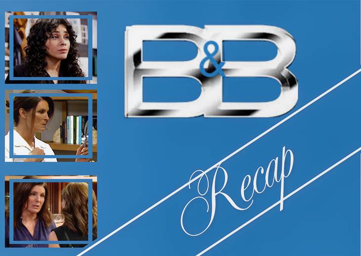 The Bold and the Beautiful Recap Mon, April 6:&nbsp; Pregnancy Test, Sheila’s Pizza Cutter