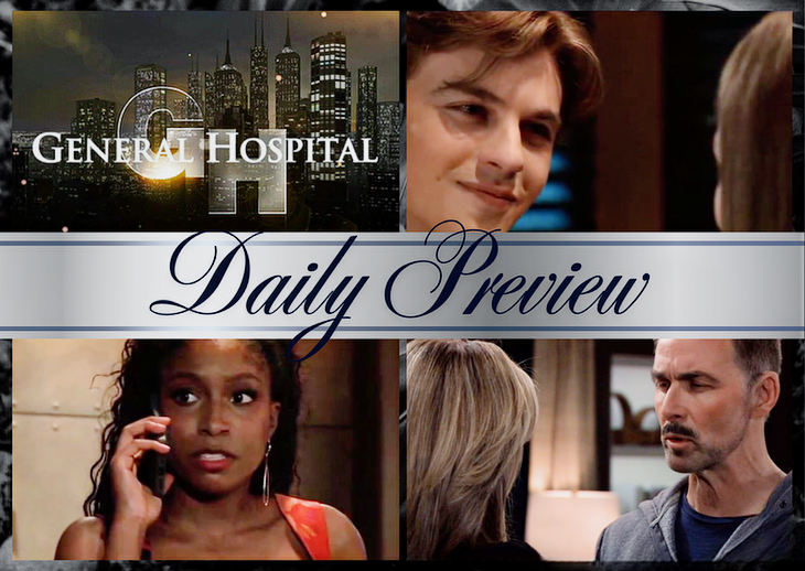 General Hospital Preview Thursday, April 9: Emma and Gio's Big Plans, Carly Confronts Valentin, and Trina Receives Disturbing News