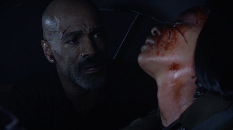 'General Hospital' Recap Wednesday, April 8: Fiery Crash Rescue, Britt Threatened With Death & Rocco Treated