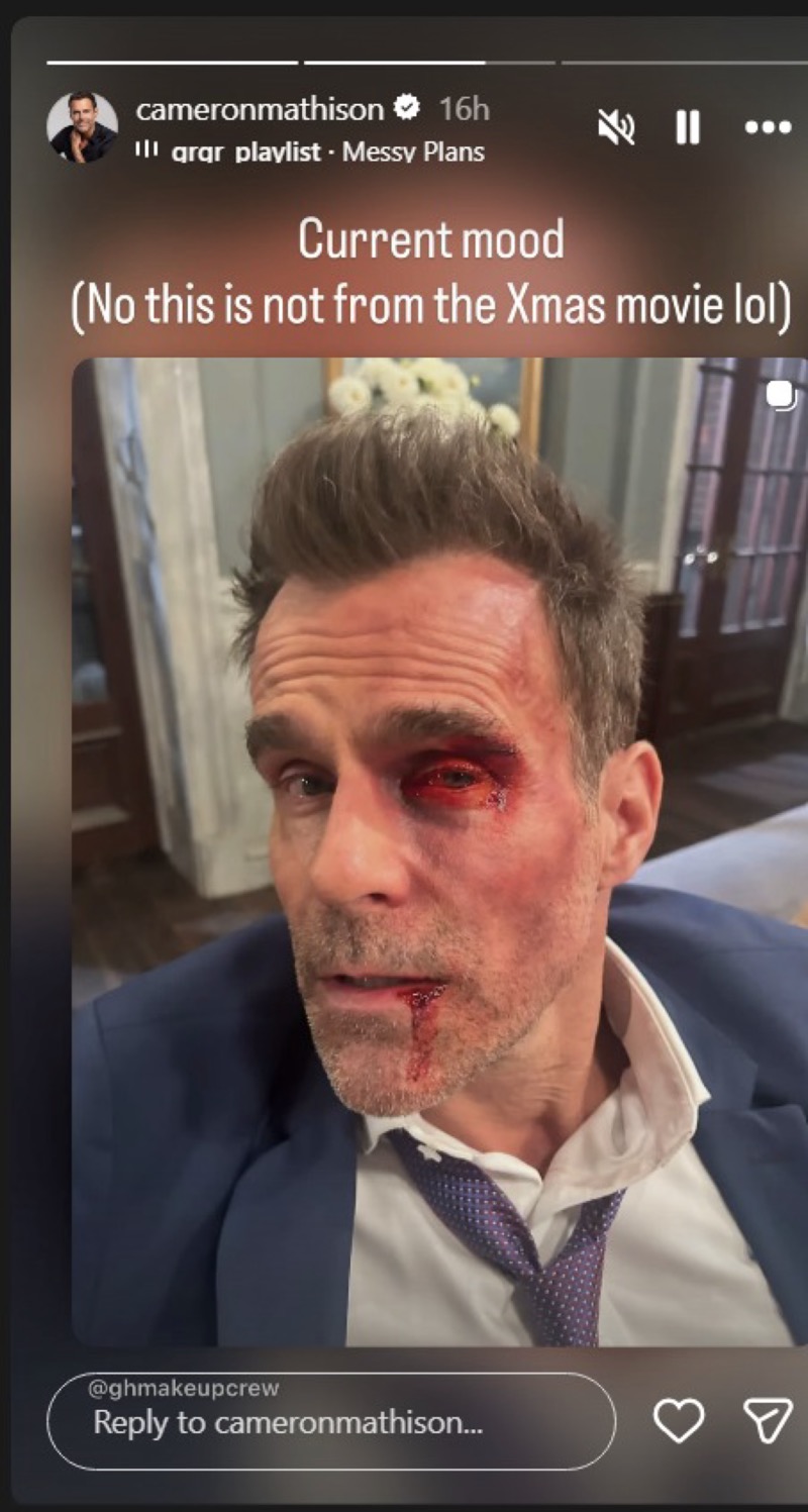 General Hospital BTS Photo Teases Drew Cain Is About To Get Beat Up - But By Who?