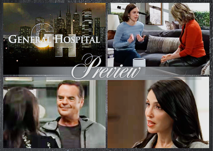 General Hospital Preview Monday, April 13: Nina Faces A Shocking Revelation, Ned Celebrates Baby News, And Justine Issues A Stark Warning To Sonny