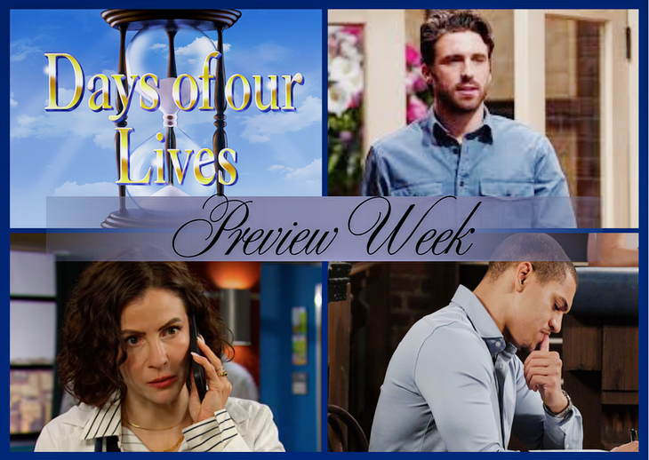 Days Of Our Lives Preview Week Of Apr 20: Chad Returns, Health Crisis, Theo’s Journal