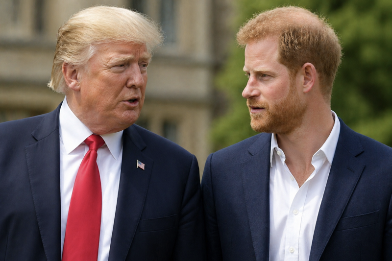 Donald Trump Fires Back at Prince Harry’s Ukraine Comments