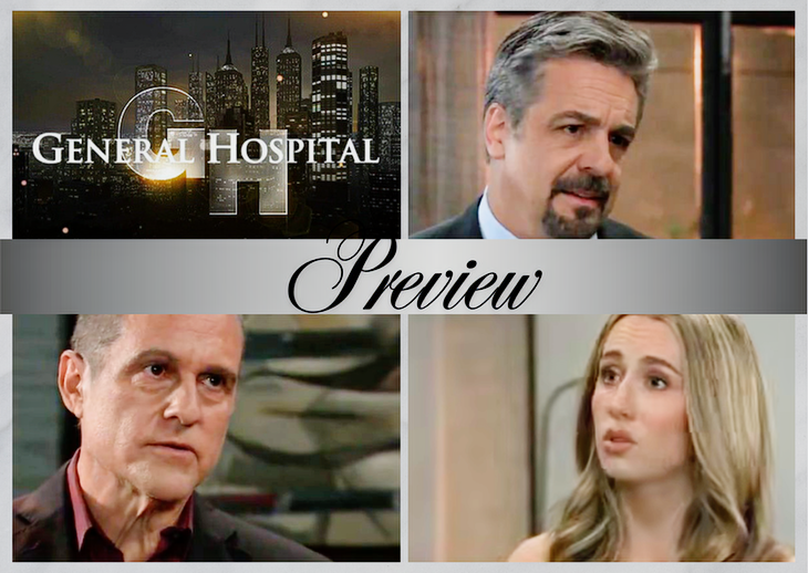 General Hospital Preview Thurs, April 30: Impossible Job, Cheater Confronted, Devious Discoveries