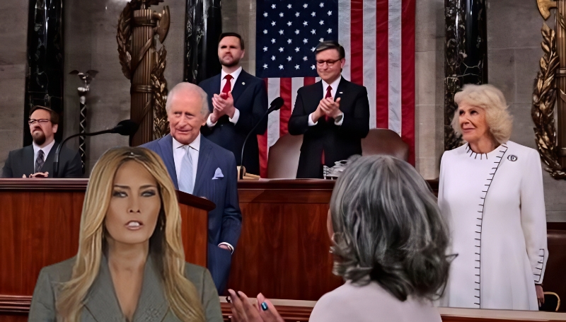 Melania Trump allegedly cried over Camilla supporting King Charles - Via multiple outlets - YouTube