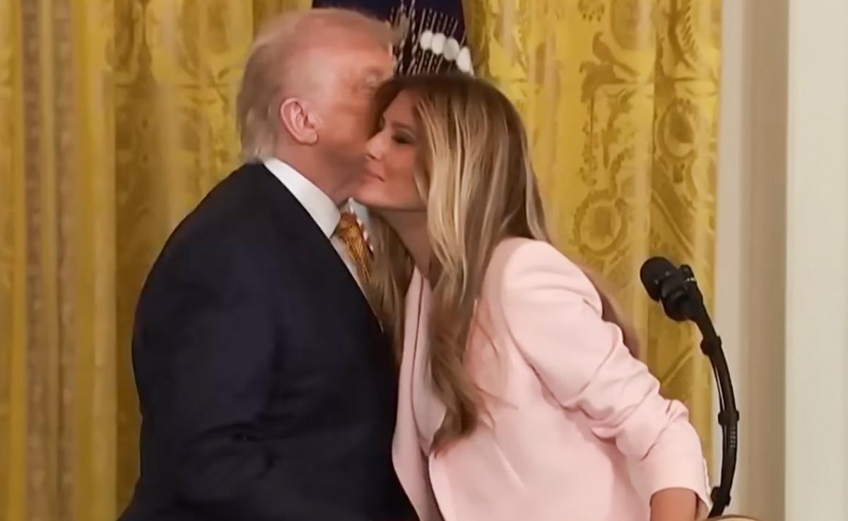 Melania Trump’s Odd Behavior Has Critics Raising Their Eyebrows