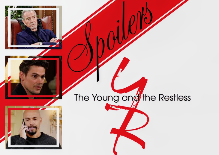 The Young and the Restless Spoilers Wed, May 13: Victor’s Manhunt, Adam Suspects, Devon Oversteps