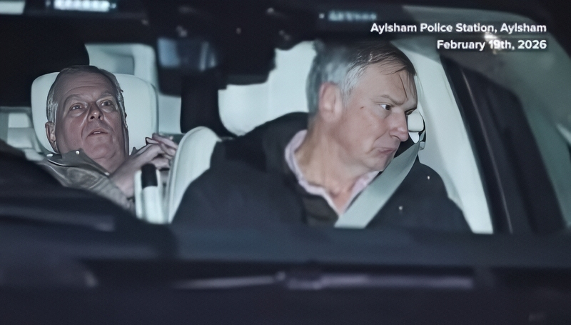 The original arrest pic - Via TalkTV - YouTube