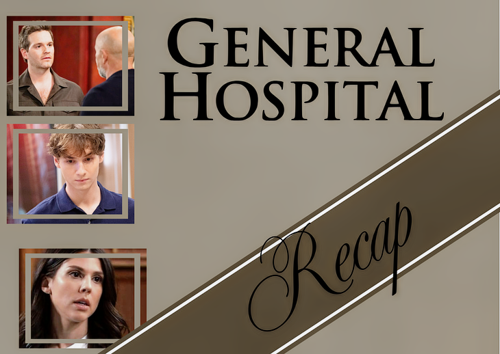 General Hospital' Recap Tuesday, May 26: Sidwell Suspects Lucas, Rocco's Cryptic Goodbye, Kristina's Shocking News